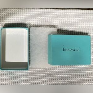 Tiffany Lancôme silver bracelet with original box/stuffing/pouch